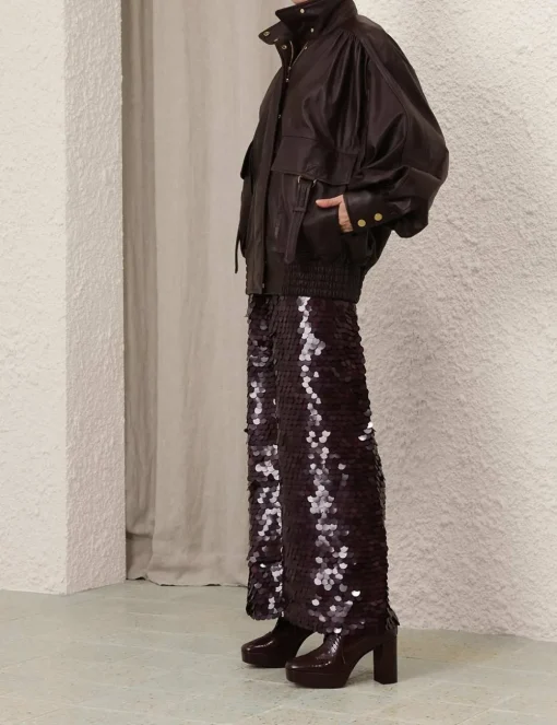 Illustration Leather Jacket