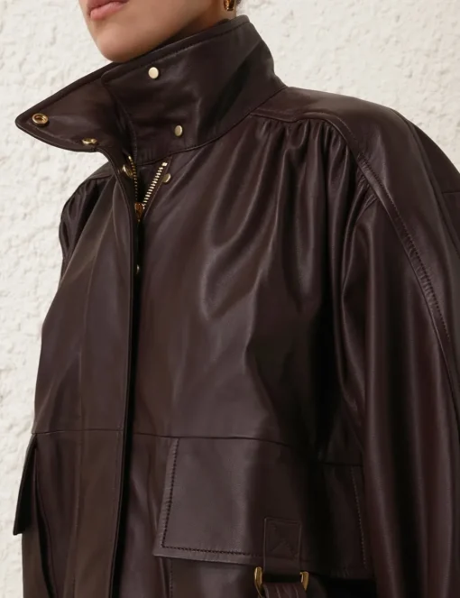 Illustration Leather Jacket