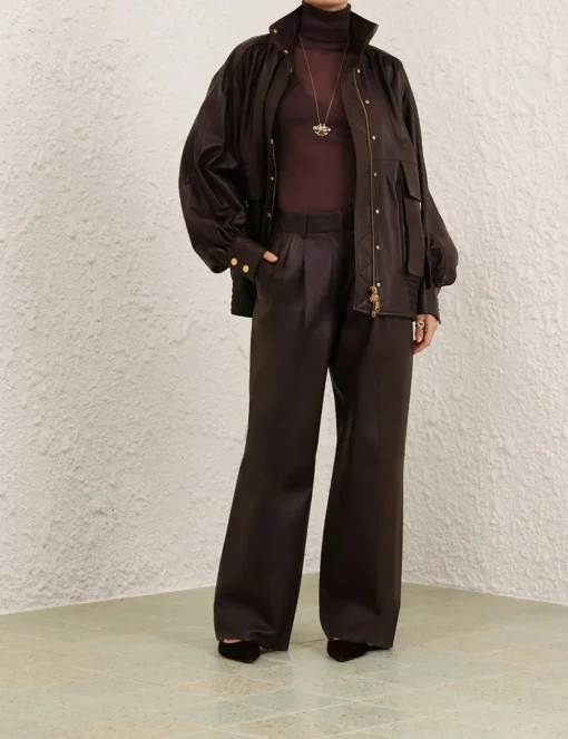 Illustration Leather Jacket