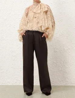 Illustration Leather Pant