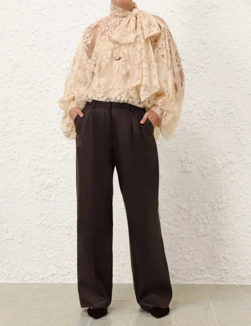 Illustration Leather Pant