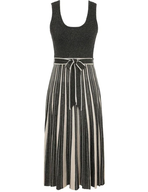 Illustration Metallic Midi