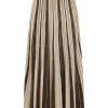 Illustration Metallic Skirt