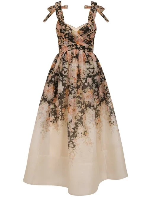 Illustration Midi Dress