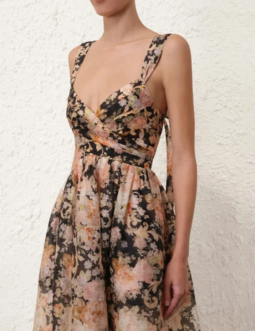 Illustration Midi Dress