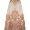 Illustration Midi Skirt
