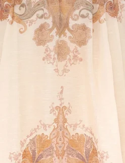 Illustration Midi Skirt