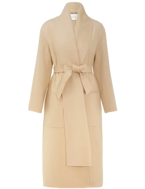 Illustration Neckscarf Coat