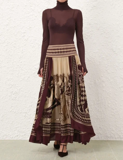 Illustration Otto Maxi Skirt