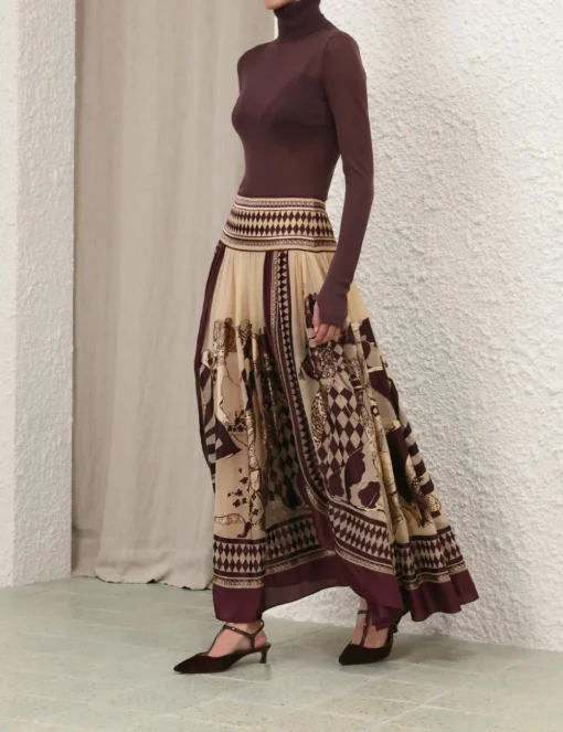 Illustration Otto Maxi Skirt