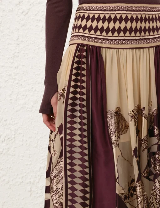 Illustration Otto Maxi Skirt