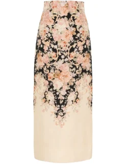 Illustration Pencil Skirt