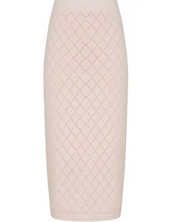 Illustration Pointelle Skirt