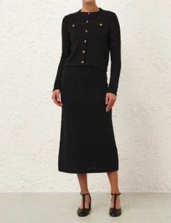 Illustration Pointelle Skirt