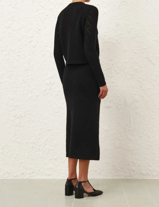Illustration Pointelle Skirt