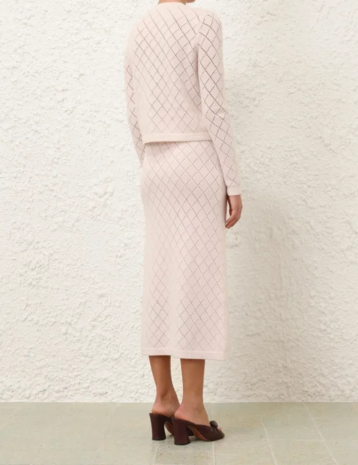 Illustration Pointelle Skirt
