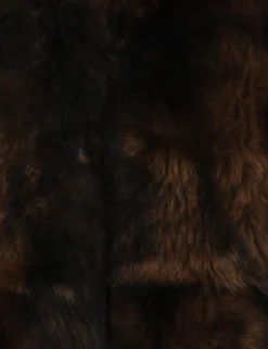 Illustration Shearling Coat