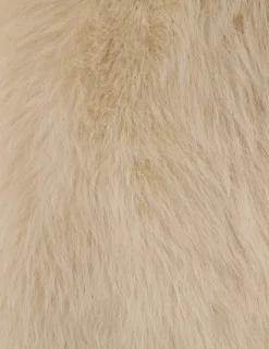 Illustration Shearling Coat