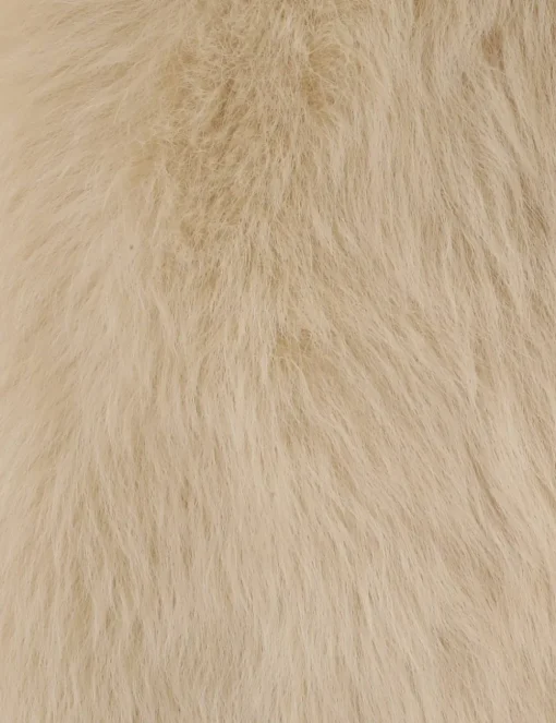 Illustration Shearling Coat