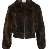 Illustration Shearling Jacket