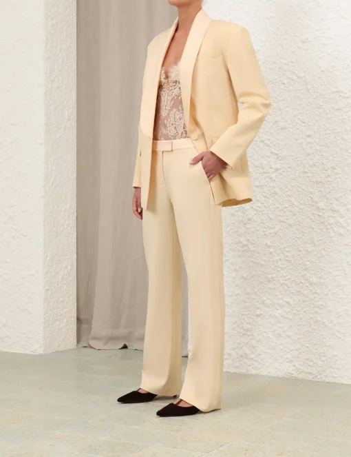 Illustration Straight Tux Pant
