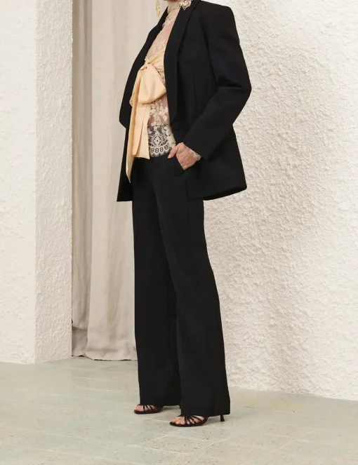 Illustration Straight Tux Pant