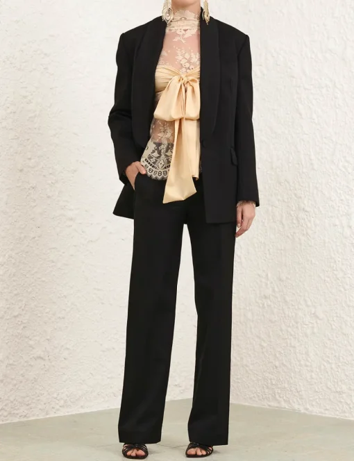 Illustration Straight Tux Pant