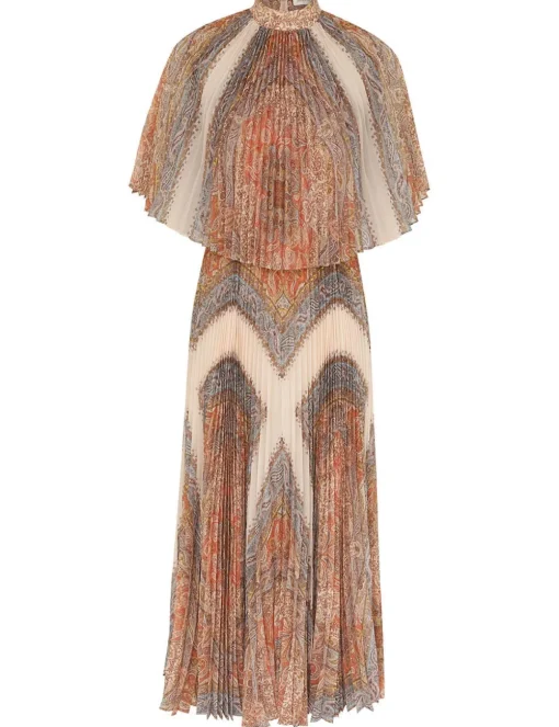 Illustration Sunray Midi Dress