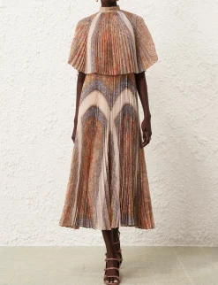 Illustration Sunray Midi Dress