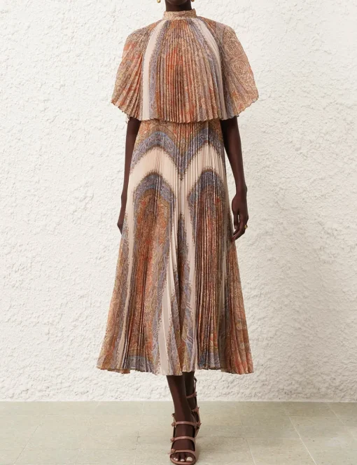 Illustration Sunray Midi Dress