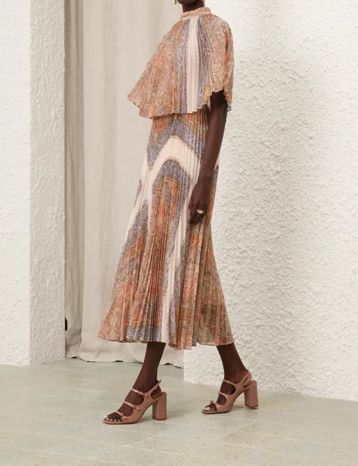 Illustration Sunray Midi Dress