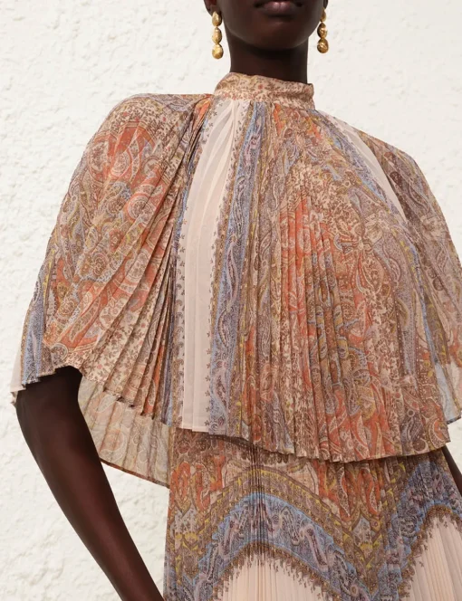 Illustration Sunray Midi Dress