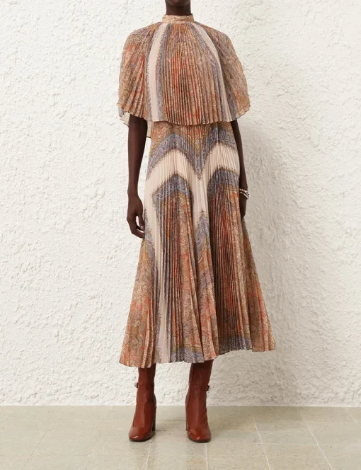 Illustration Sunray Midi Dress