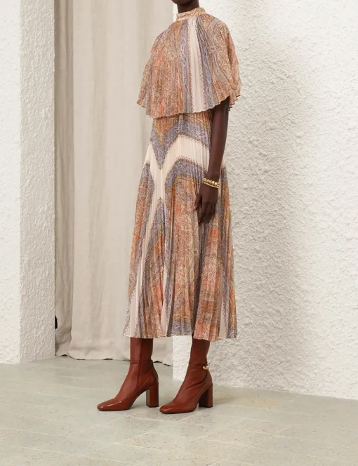 Illustration Sunray Midi Dress