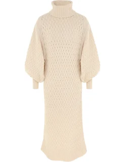 Illustration Textured Dress