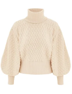 Illustration Textured Sweater