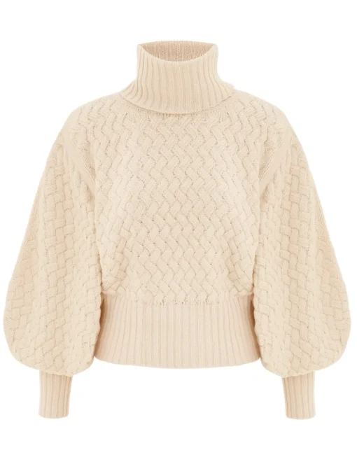 Illustration Textured Sweater