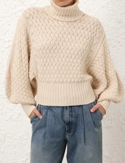 Illustration Textured Sweater
