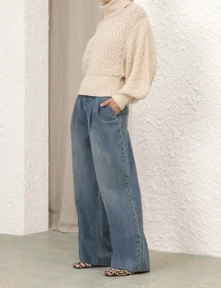 Illustration Textured Sweater