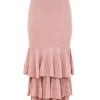 Illustration Tiered Skirt