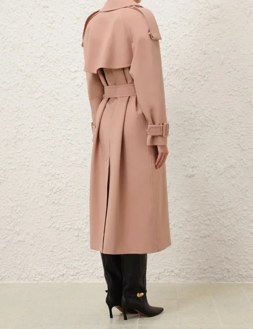 Illustration Trench Coat