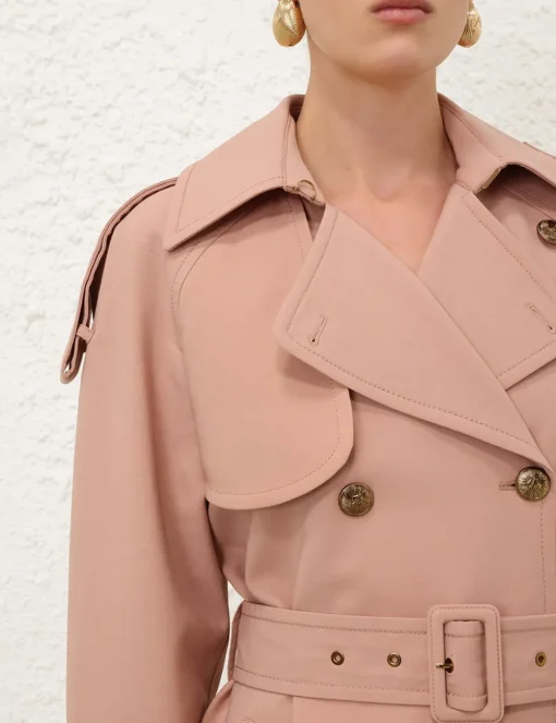 Illustration Trench Coat