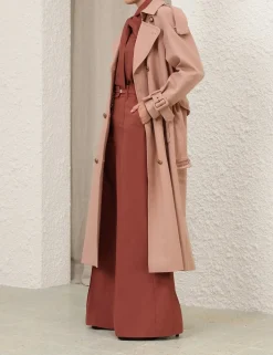 Illustration Trench Coat