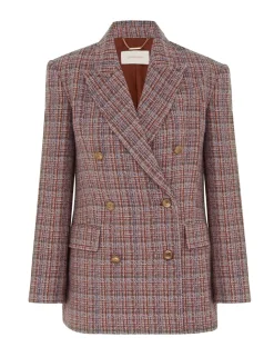 Illustration Tweed Jacket