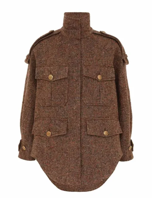 Illustration Tweed Jacket