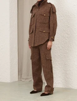 Illustration Tweed Jacket