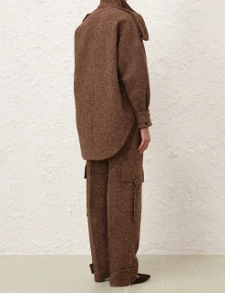 Illustration Tweed Jacket