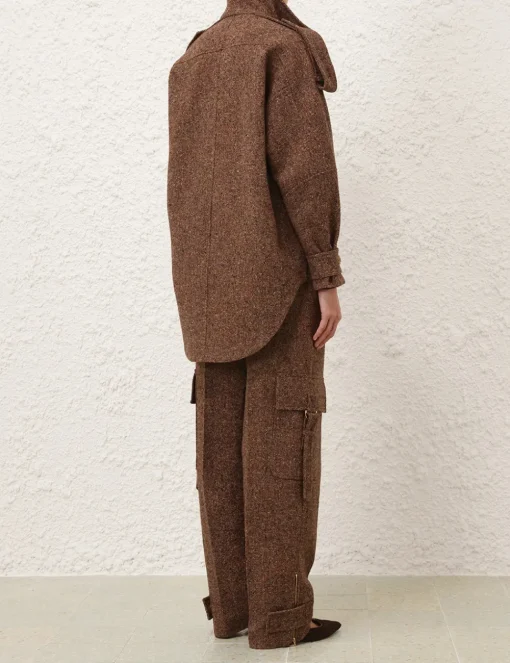 Illustration Tweed Jacket