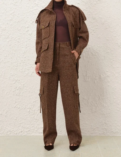 Illustration Tweed Pant