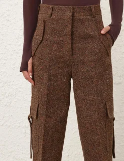 Illustration Tweed Pant